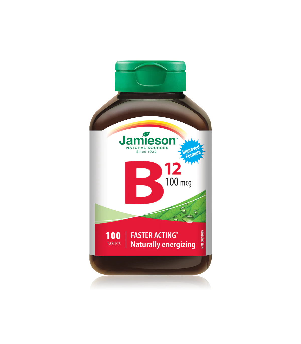 Jamieson Vitamin B12 (Methylcobalamin) 100 mcg 100 Tablets | Unbeatable Prices, Daily Deals | VITASHOP