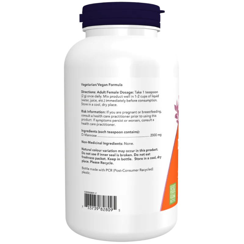 NOW Foods 나우 푸드 D-만노스 분말, 170g | 매일 업데이트되는 특가 상품 | VITASHOP