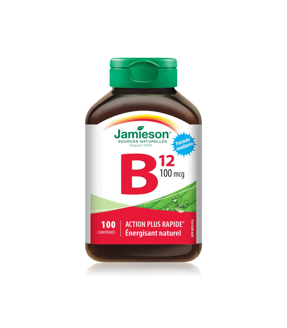 Jamieson Vitamin B12 (Methylcobalamin) 100 mcg 100 Tablets | Unbeatable Prices, Daily Deals | VITASHOP