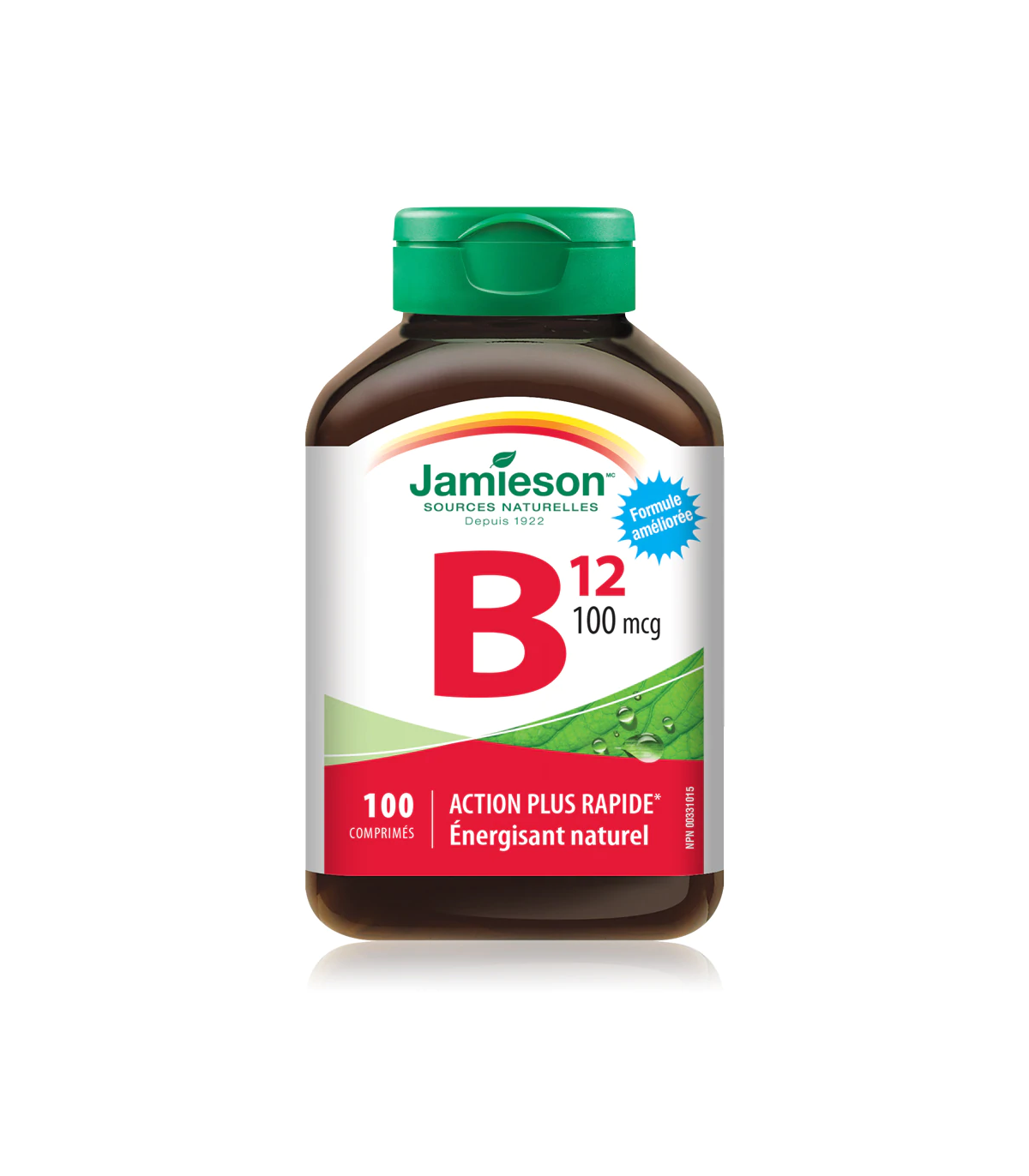 Jamieson Vitamin B12 (Methylcobalamin) 100 mcg 100 Tablets | Unbeatable Prices, Daily Deals | VITASHOP