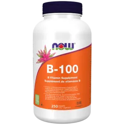 NOW Foods 나우 푸드 B-100, B 비타민 보충제, 250 캡슐 | 매일 업데이트되는 특가 상품 | VITASHOP