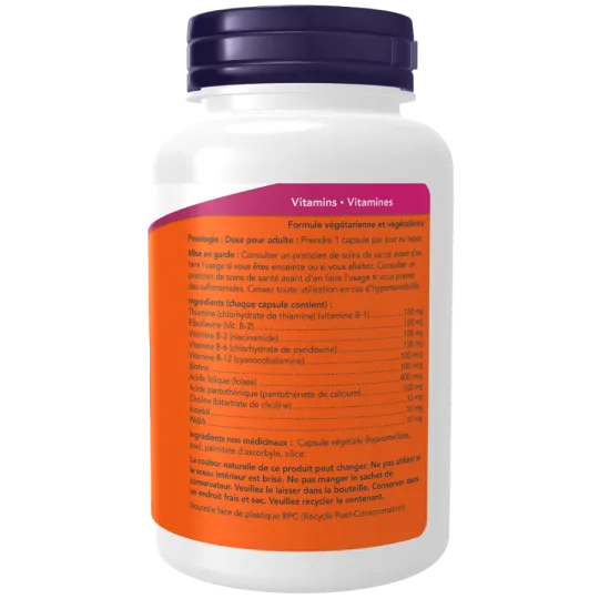 B-100, Supplément de vitamine B, 100 capsules | Safest & Easiest Shopping Vitamins Online | VITASHOP
