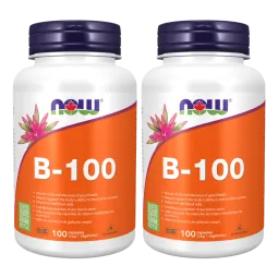 B-100, Supplément de vitamine B, 100 capsules | Safest & Easiest Shopping Vitamins Online | VITASHOP