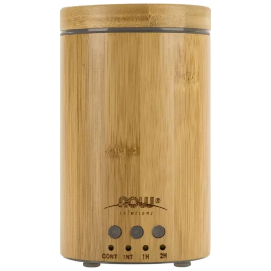 NOW Foods Real Bamboo Ultrasonic Essential Oil Diffuser | Unbeatable Prices, Daily Deals | VITASHOP
