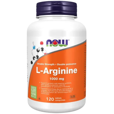NOW Foods L-Arginine 1000 mg, 120 Tablets | Unbeatable Prices, Daily Deals | VITASHOP