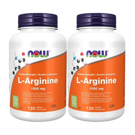 NOW Foods L-Arginine 1000 mg, 120 Tablets | Unbeatable Prices, Daily Deals | VITASHOP