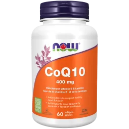 NOW Foods CoQ10 400 mg, 60 Softgels | 每天不同折扣, 全网最低价格 | 种类齐全的保健品店铺 VITASHOP, 只有你想不到, 没有你买不到 !