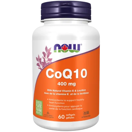 NOW Foods CoQ10 400 mg, 60 Softgels | 每天不同折扣, 全网最低价格 | 种类齐全的保健品店铺 VITASHOP, 只有你想不到, 没有你买不到 !