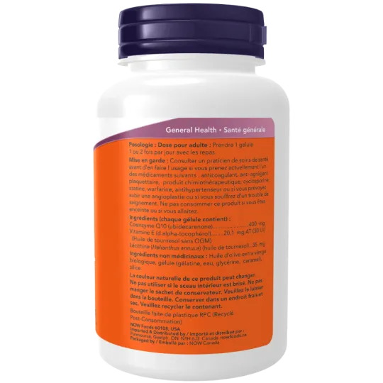 NOW Foods 나우 푸드 CoQ10 400mg, 소프트젤 60정 | 매일 업데이트되는 특가 상품 | VITASHOP