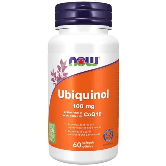NOW Foods Ubiquinol 100 mg, 60 Softgels | 每天不同折扣, 全网最低价格 | 种类齐全的保健品店铺 VITASHOP, 只有你想不到, 没有你买不到 !