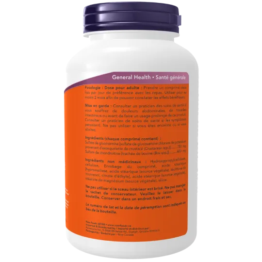 NOW Foods Glucosamine & Chondroitin, 120 Tablets | Unbeatable Prices, Daily Deals | VITASHOP
