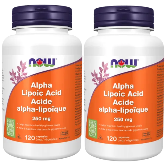 NOW Foods [2 FOR DEAL] Alpha Lipoic Acid 250 mg, 120 Capsules | 매일 업데이트되는 특가 상품 | VITASHOP