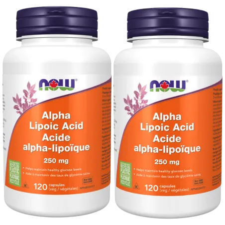 NOW Foods [2 FOR DEAL] Alpha Lipoic Acid 250 mg, 120 Capsules | 매일 업데이트되는 특가 상품 | VITASHOP