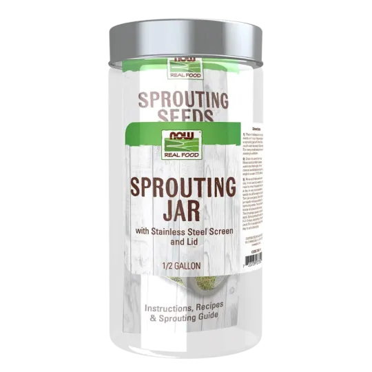 Pot de germination en verre, 1.89L | Safest & Easiest Shopping Vitamins Online | VITASHOP