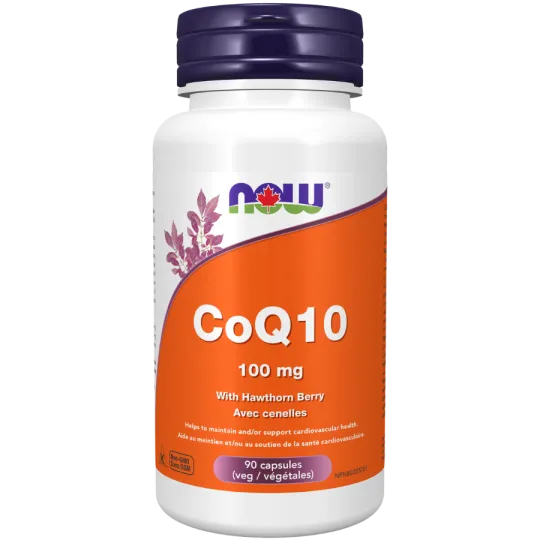 CoQ10 100 mg avec aubépine, 90 gélules végétales | Safest & Easiest Shopping Vitamins Online | VITASHOP