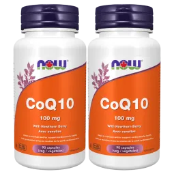 CoQ10 100 mg avec aubépine, 90 gélules végétales | Safest & Easiest Shopping Vitamins Online | VITASHOP