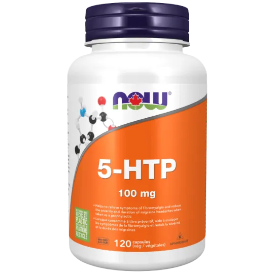NOW Foods 나우 푸드 5-HTP 100 mg, 120 캡슐 | 매일 업데이트되는 특가 상품 | VITASHOP