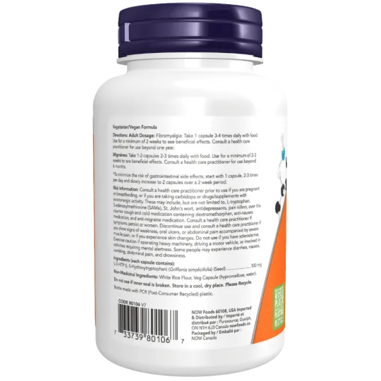 NOW Foods 나우 푸드 5-HTP 100 mg, 120 캡슐 | 매일 업데이트되는 특가 상품 | VITASHOP