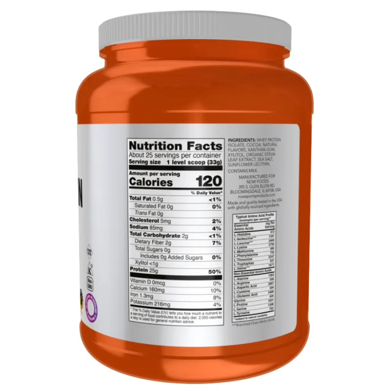 NOW Foods 나우 푸드 유청 단백질 분리 초콜릿 816g | 매일 업데이트되는 특가 상품 | VITASHOP