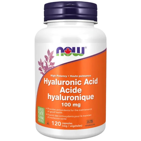Hyaluronic Acid 100 mg, 120 Capsules | Safest & Easiest Shopping Vitamins Online | VITASHOP