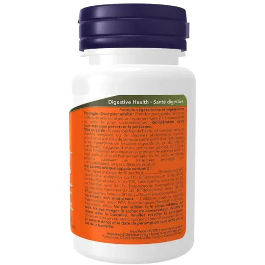 Probiotique-10 50 Milliards, 50 Capsules Végétales | Safest & Easiest Shopping Vitamins Online | VITASHOP