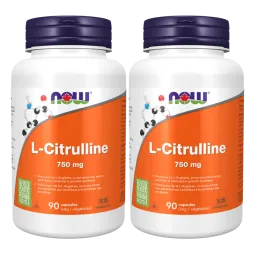 NOW Foods L-Citrulline 750 mg, 90 Veg Capsules | Unbeatable Prices, Daily Deals | VITASHOP