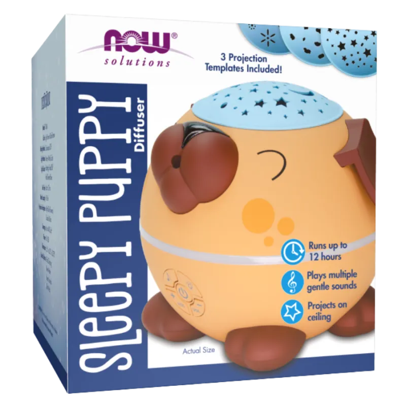 NOW Foods Sleepy Puppy Essential Oil Diffuser | 每天不同折扣, 全网最低价格 | 种类齐全的保健品店铺 VITASHOP, 只有你想不到, 没有你买不到 !