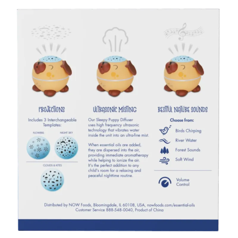 Diffuseur d’huile essentielle Sleepy Puppy | Safest & Easiest Shopping Vitamins Online | VITASHOP