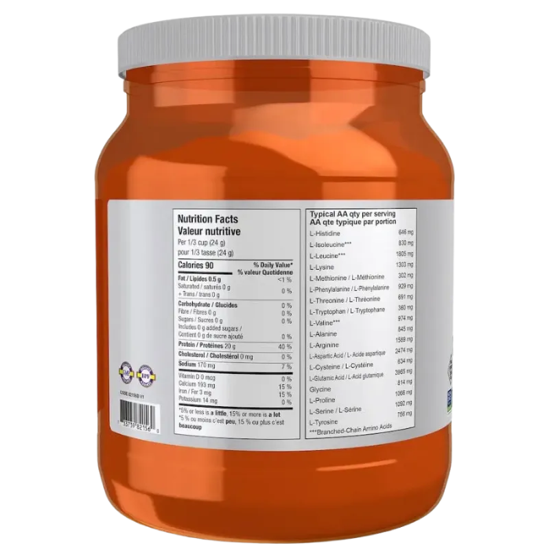 Isolat de protéine de soja non aromatisé, 544 g | Safest & Easiest Shopping Vitamins Online | VITASHOP