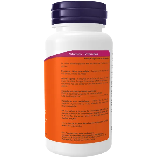 NOW Foods 나우 푸드 DMG 125mg, 식물성 캡슐 100정 | 매일 업데이트되는 특가 상품 | VITASHOP