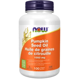 NOW Foods Pumpkin Seed Oil 1000 mg,  100 Softgels | Unbeatable Prices, Daily Deals | VITASHOP