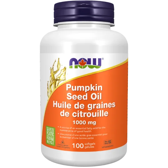 NOW Foods Pumpkin Seed Oil 1000 mg,  100 Softgels | Unbeatable Prices, Daily Deals | VITASHOP