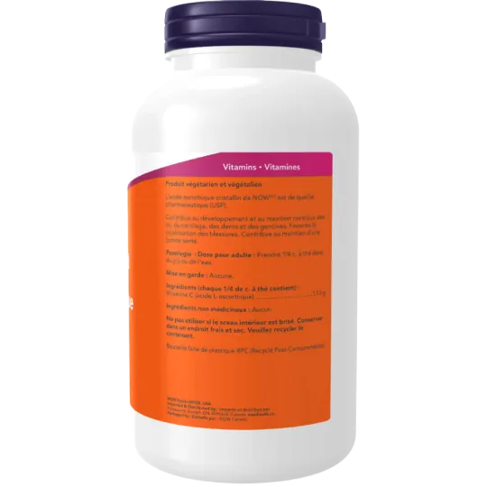 NOW Foods Ascorbic Acid Powder, 454 g | Unbeatable Prices, Daily Deals | VITASHOP