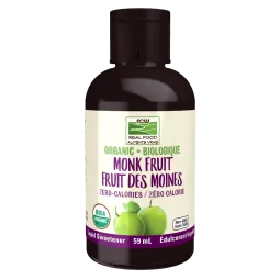 NOW Foods Organic Monk Fruit Liquid Unflavoured 59 mL | Unbeatable Prices, Daily Deals | VITASHOP