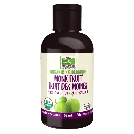 Organic Monk Fruit Liquid Unflavoured 59 mL | Safest & Easiest Shopping Vitamins Online | VITASHOP