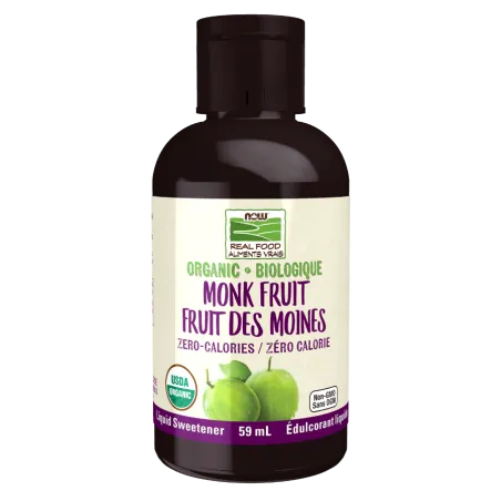 Organic Monk Fruit Liquid Unflavoured 59 mL | Safest & Easiest Shopping Vitamins Online | VITASHOP