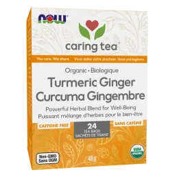 Organic Turmeric Ginger Tea 24 Bags
