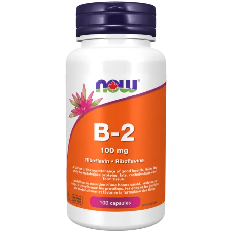 NOW Foods 나우 푸드 B-2 100 mg, 100 캡슐 | 매일 업데이트되는 특가 상품 | VITASHOP