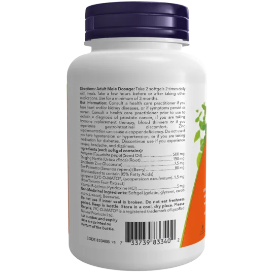 NOW Foods Prostate Support, 90 Softgels | 每天不同折扣, 全网最低价格 | 种类齐全的保健品店铺 VITASHOP, 只有你想不到, 没有你买不到 !