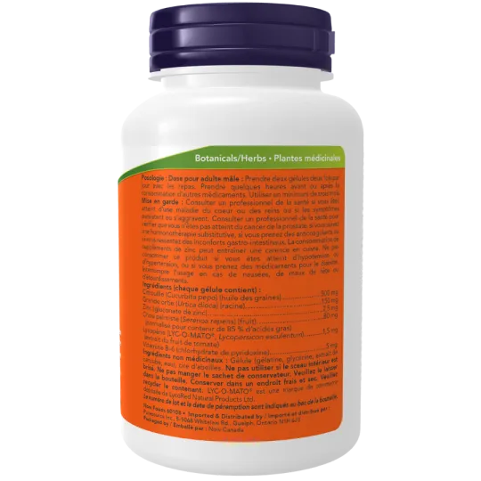 Prostate Support, 90 gélules | Safest & Easiest Shopping Vitamins Online | VITASHOP
