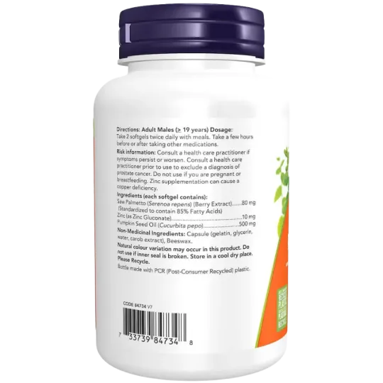 NOW Foods 나우 푸드 쏘팔메토 추출물 80 mg, 90 소프트젤 | 매일 업데이트되는 특가 상품 | VITASHOP