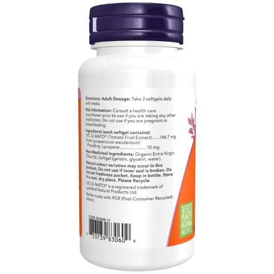 Lycopène 10 mg, 60 gélules | Safest & Easiest Shopping Vitamins Online | VITASHOP