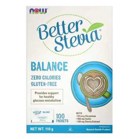 NOW Foods 나우 푸드 더 나은 스테비아 균형 패킷, 1g*100 | 매일 업데이트되는 특가 상품 | VITASHOP