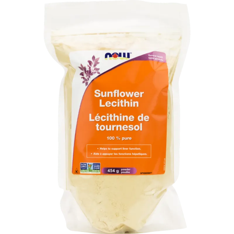 NOW Foods Sunflower Lecithin Powder Non-GMO, 454 g | Unbeatable Prices, Daily Deals | VITASHOP