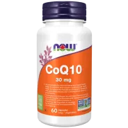 NOW Foods CoQ10 30 mg, 60 Veg Capsules | Unbeatable Prices, Daily Deals | VITASHOP