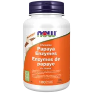NOW Foods Papaya Enzymes, 180 Chewable Lozenges | Unbeatable Prices, Daily Deals | VITASHOP