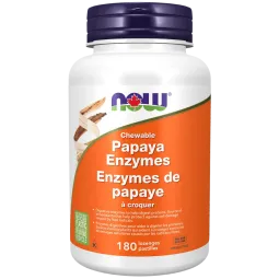 NOW Foods 나우 푸드 파파야 효소, 씹을 수 있는 사탕 180개 | 매일 업데이트되는 특가 상품 | VITASHOP