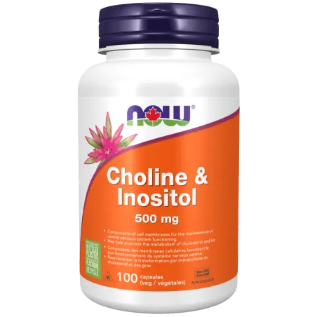 Choline & Inositol, 100 Capsules | Safest & Easiest Shopping Vitamins Online | VITASHOP