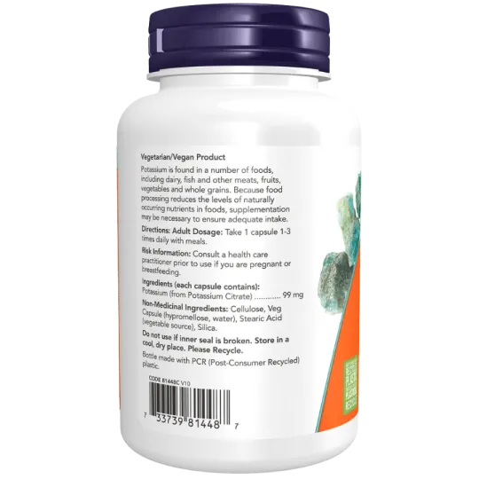 NOW Foods 나우 푸드 구연산 칼륨 99 mg, 180 캡슐 | 매일 업데이트되는 특가 상품 | VITASHOP