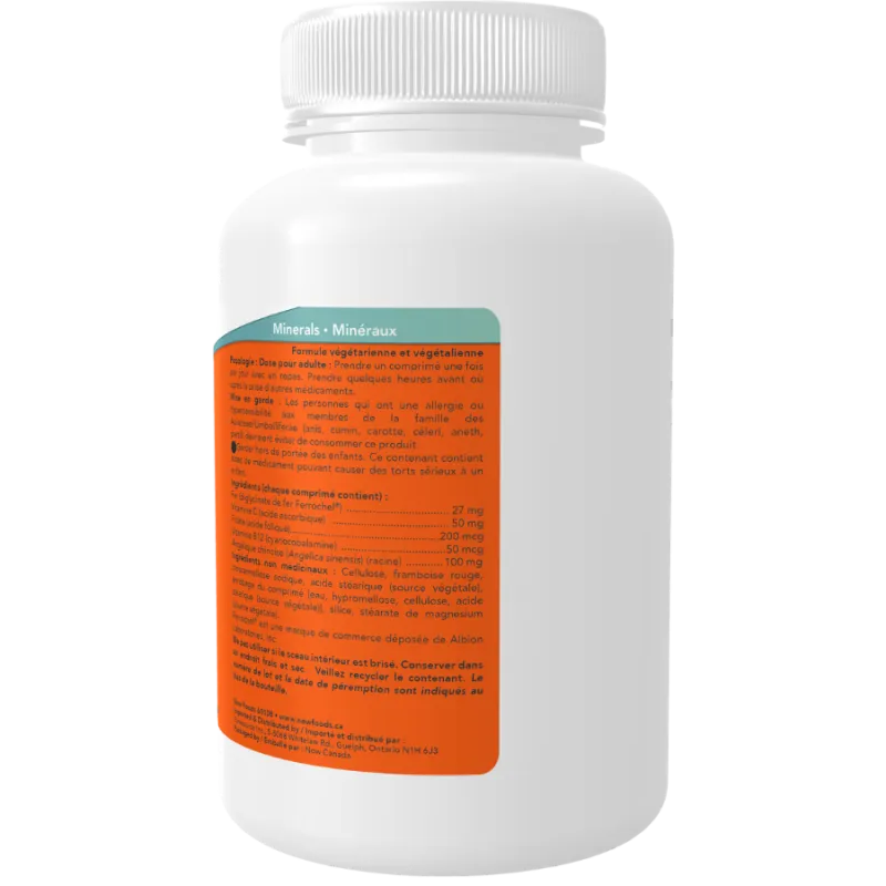 NOW Foods Iron Complex, 100 Tablets | 每天不同折扣, 全网最低价格 | 种类齐全的保健品店铺 VITASHOP, 只有你想不到, 没有你买不到 !